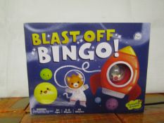 6 X Peaceable Kingdom Blast Off Bingo New & Packaged