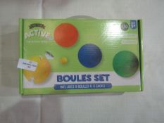 2 X Sets of Boules ( Only 1 Jack between The 2 Boxes )