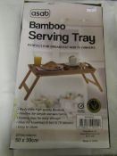 Bamboo Serving Tray New & Packaged