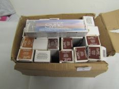 Box Containing Approx 21 PKs of Matrix Color Sync Brunette All Unchecked