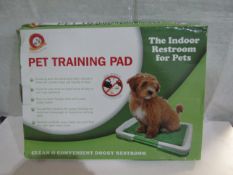 Pet Training Pad, Unchecked & Boxed.