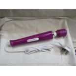 Female Electric Vibrating & Stimulator With Heat Function, New & Packaged.