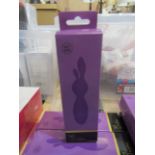 WINYI Rechargeable Waterproof Soft Silicone & ABS 12 Functions of Vibration - New & Boxed.