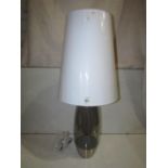 Pair of 2 Chelsom - Stockholm Table Lamp With White 38cm Shade - SK/26/BN - New & Boxed.