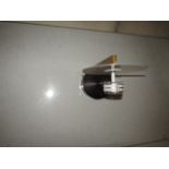 2x Chelsom - Brass & Black LED Wall Light ( No Shade ) - CC/110/W1/BB/EBR - New & Boxed.