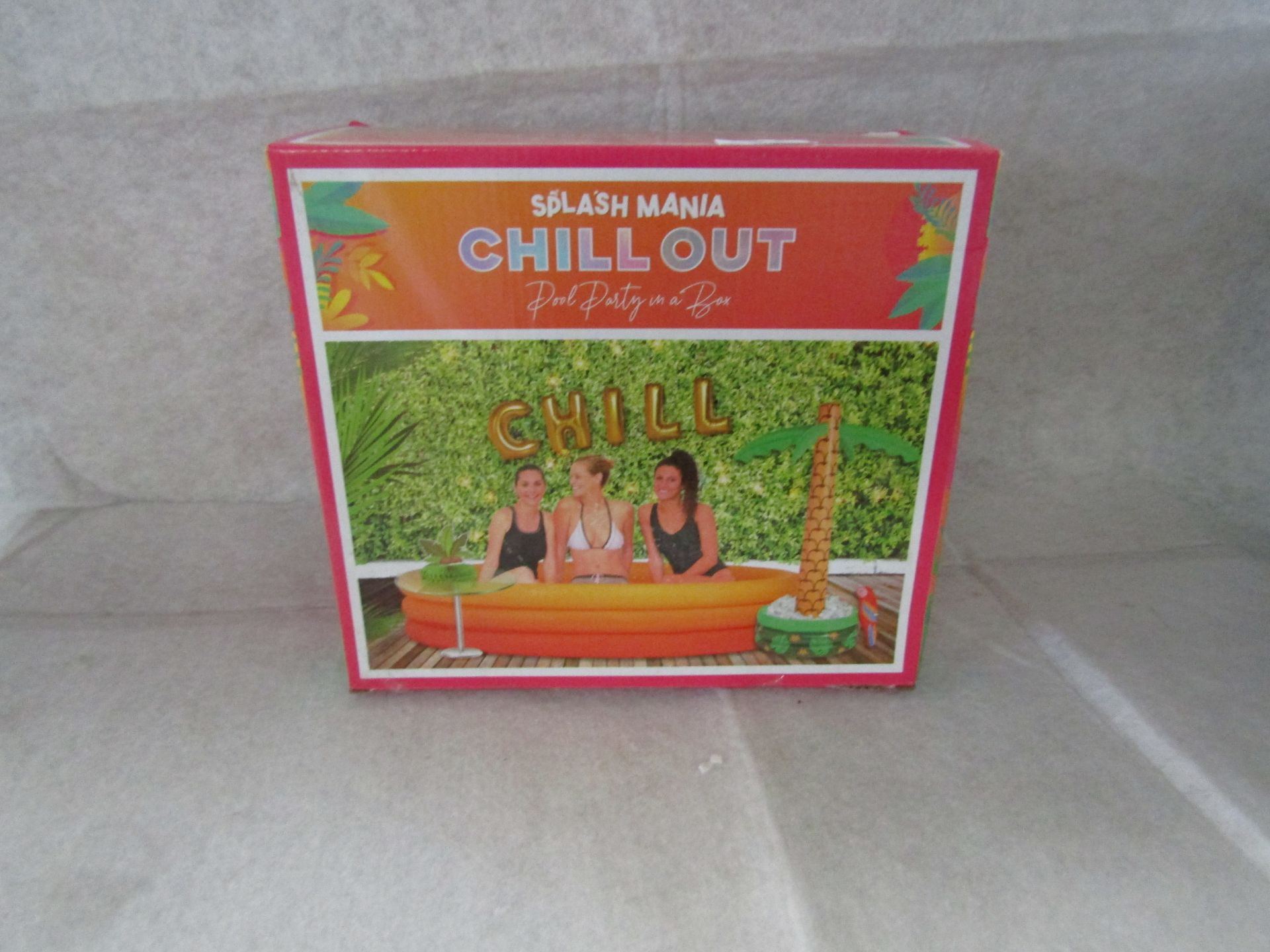 Splash Mania - Chill Out Pool Party Inflatable Set - Boxed.