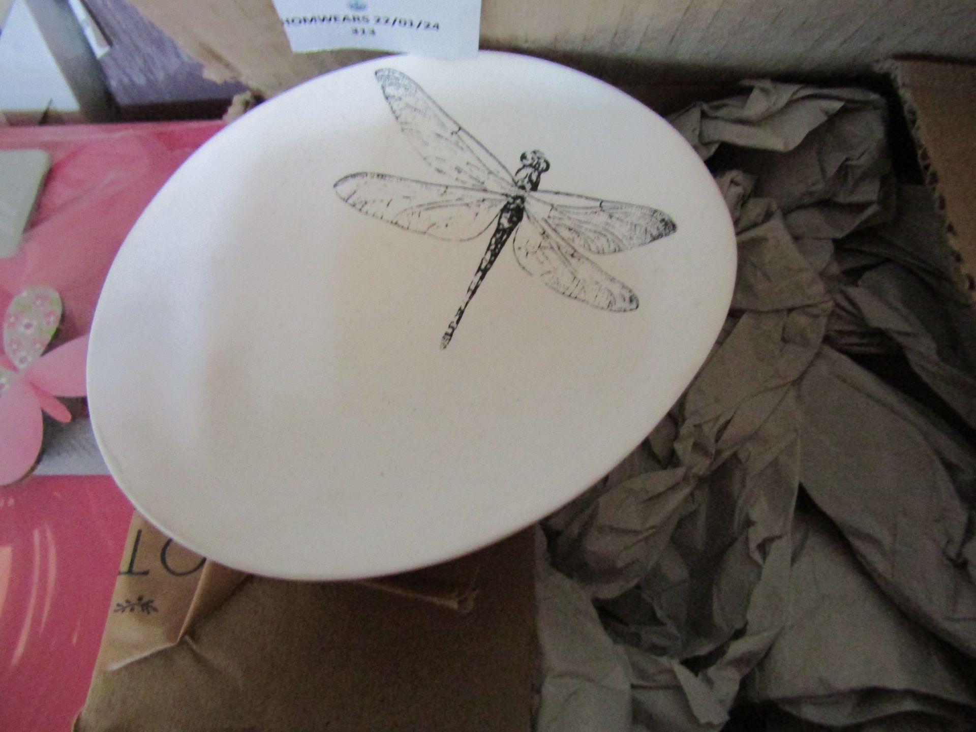 Dragonfly Dish - New. (DR765) - Image 2 of 2