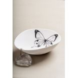 Butterfly Dish - New. (DR766)