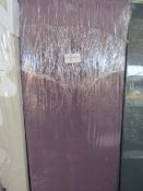 Magnetic Notice Boards Long (Aubergine) with Pink Heart Magnets - New (DR701)
