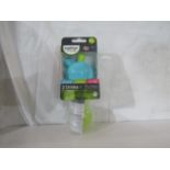 2x BrotherMax - Blue & Green 215ml 2-In-1 Drinks Bottle - New & Packaged.