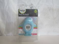 2x BrotherMax - Bath & Room Thermometer - New & Packaged.