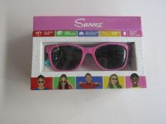 2x Suneez - Pink Sunglasses / 3-8 Years - New & Boxed.