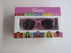 2x Suneez - Pink Sunglasses / 3-8 Years - New & Boxed.