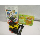 3 X Items Being 1 X Building Blocks 1 X Stanley Digger & 1 X Fish & Chips Jigsaw 250 PC All