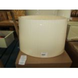 Chelsom Oval 40cm Ivory Shade - Model: QKO/16/IVPL - New & Packaged.