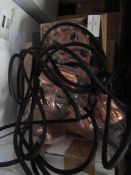 Copper Pendant Light Cluster With Ceiling Rose, New & Packaged.