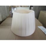 5x Chelsom Ivory 18cm Shade - Model: QKE/7/SC/IVPL - New & Packaged.