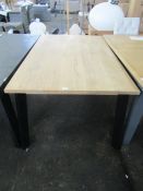Heal's Nova Extending Dining Table Blonde Oiled Oak 160x100cm RRP 3499