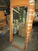 Heals Genoa Full Length Wooden Mirror 170 x70cm Walnut RRP 296