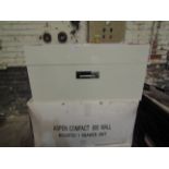 1x Pallet Containing 6 Aspen Compact W/M 1-Drawer Units Gloss White - All Unused, Boxes Dirty Due to