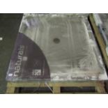 JT - Naturals 1000x1000mm Square White Shower Tray - New & Packaged.