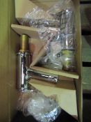 Mira - Evolve Chrome Pillar Basin Taps ( Pair ) - New & Boxed.