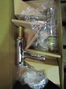 Mira - Evolve Chrome Pillar Basin Taps ( Pair ) - New & Boxed.