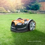LawnMaster VBRM16 MX 24V Drop and Mow Robotic Lawnmower (Battery Not Included) RRP 280 About the