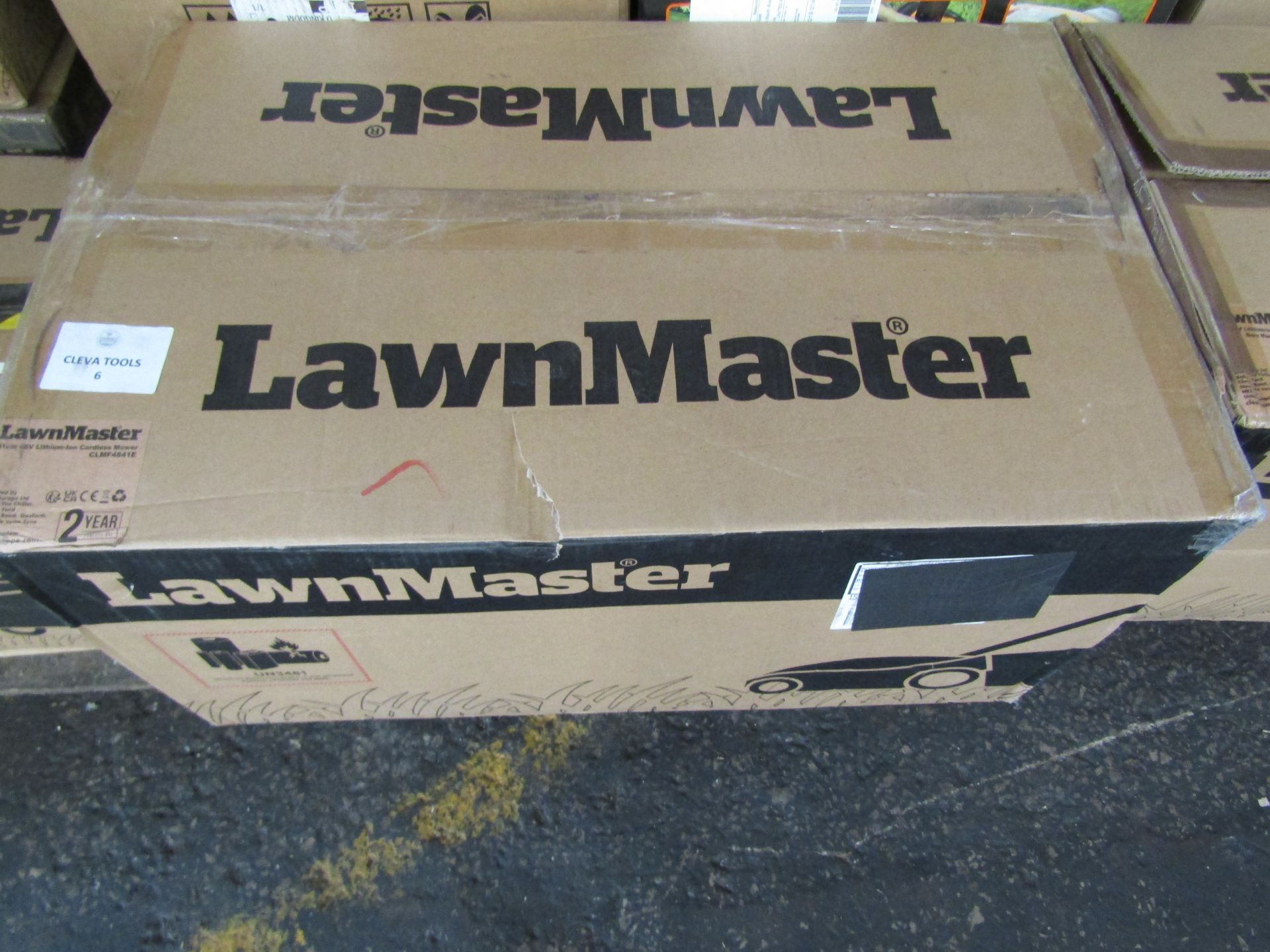 Cleva LawnMaster 48V 41cm Cordless Lawn Mower with Spare Batteries RRP 399.99 About the Product(s) - Image 2 of 2