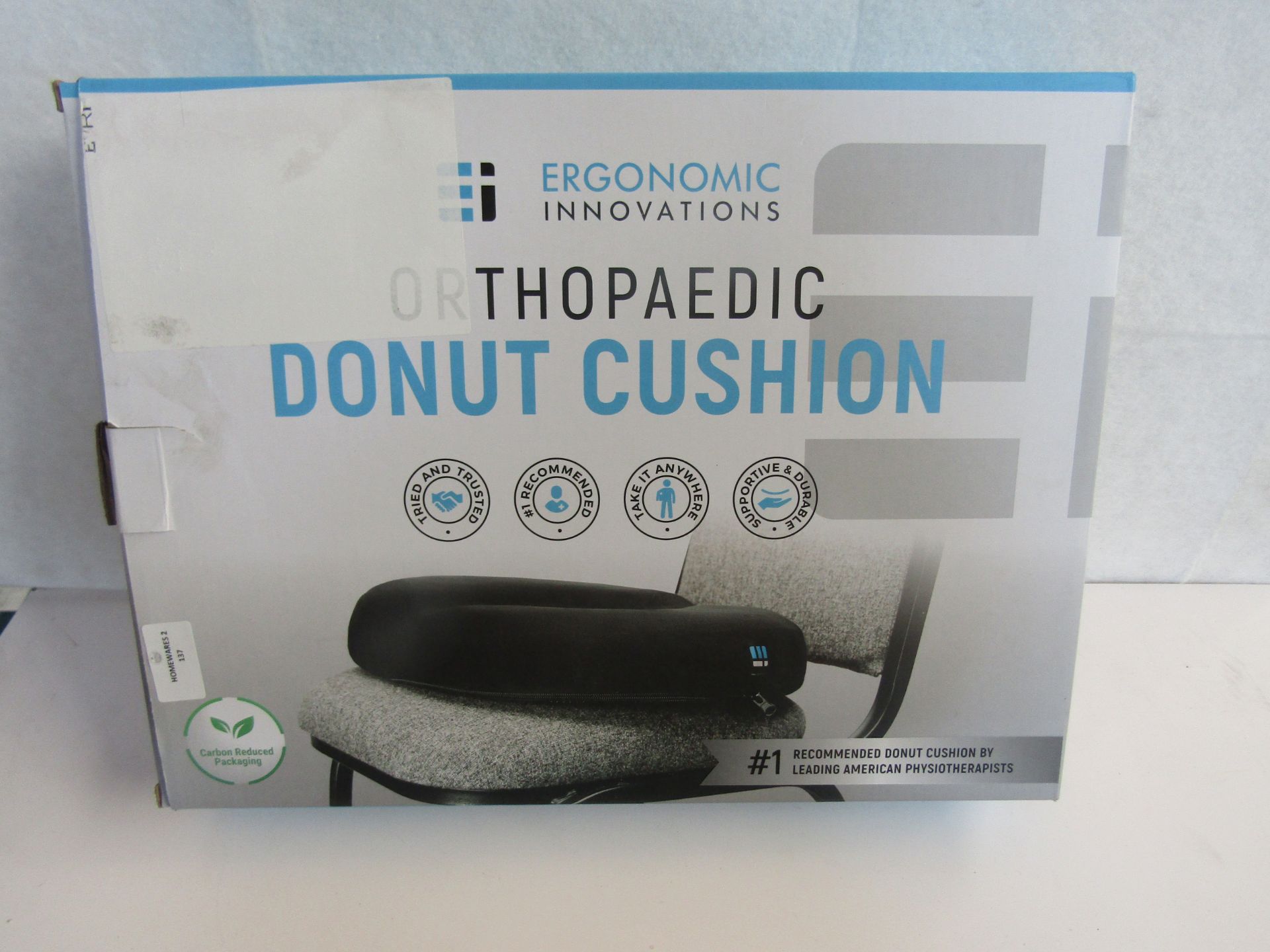 Ergonomic Innovations Orthopeadic Donut Cushion - Unchecked & Boxed.