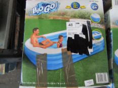 H2OGo - 10Ft Inflatable Paddling Pool - Unchecked & Boxed.