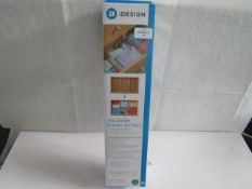 Idesign - Set of 2 Adjustable Drawer Dividers - Boxed.