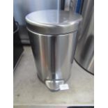 SimpleHuman - Stainless Steel Mini Pedal Bin - Good Condition.