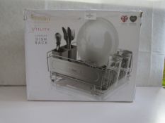 Swan - Utility Compact Dish Rack - Unchecked & Boxed.