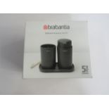 Brabantia - Set of 3 Bathroom Accessories ( Toothbrush Holder, Soap Dispenser, Multi-purpose