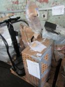 3x Fitness return items including vibe plate pro and exercise bike, all unchecked returns