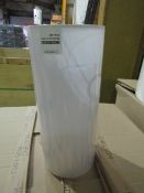 5x Chelsom Cylinder 15cm White Shade - New & Packaged