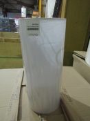 5x Chelsom Cylinder 15cm White Shade - New & Packaged