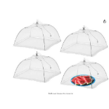 2x packs of 4 Food tents, new, RRP ?10.99 per pack of 4