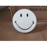 Art Up Wall Hook - Smiley Face Diam 11cm x L7cm, RRP ?30 (DR650)