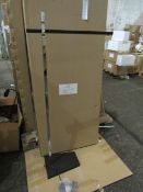 Chelsom - Chrome & Black Floor Lamp - CR/7/FS/BL/C - New & Boxed.