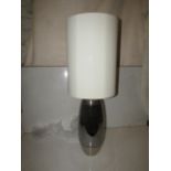 Pair of 2 Chelsom - Stockholm Table Lamp With White 35m Shades - SK/26/BN - New & Boxed.