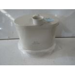 Lucky Dog - Cream Metal Food Bin With Scoop - Good Condition.