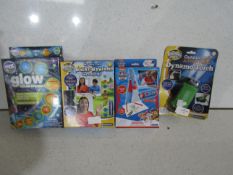 1x Dynamo Outdoor Adventure Torch - Boxed. 1x Paw Patrol - Drawing Projector - Boxed. 1x Solar