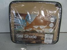 Asab - Sand Sail Shade / 3.6x3.6x3.6M - Packaged.