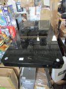 Costco Glass Top Office Desk - Good Condition, Does Need a Clean.