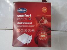 Silentnight - Comfort Control Electric Heated Blanket / Kingsize - Untested & Boxed.