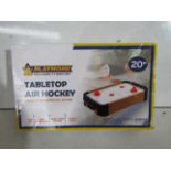 Playmonk - 20" Tabletop Air Hockey Table - Boxed.