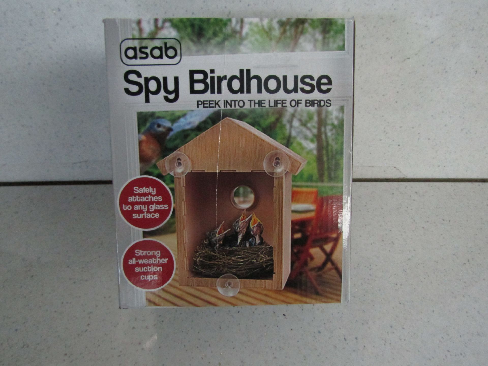 Asab - Spy Birdhouse - Unchecked & Boxed.