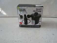 Asab - Electric Air Pump - Untested & Boxed.